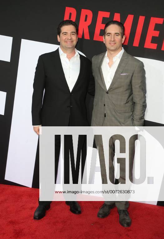 WESTWOOD, CA - APRIL 3: Jon Hurwitz, Hayden Schlossberg, at the Premiere Of Universal Pictures Blockers at the Regency Village Theatre in Westwood, California on April 3, 2018.