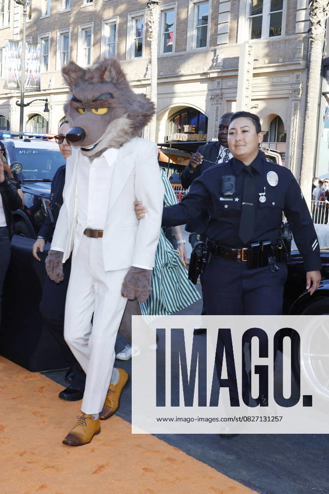 Wolf Character at the Premiere of The Bad Guys 2 at the TCL Chinese Theatre IMAX Los Angeles USA - ZUMAg107 20250723_zep_g107_164