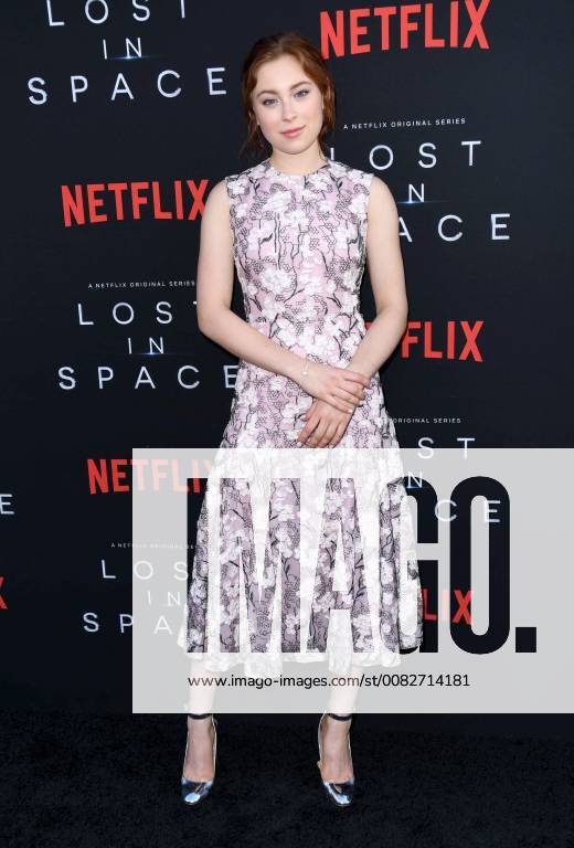 Hollywood, CA, U.S. - 09 April 2018 - Hollywood, California - Mina Sundwall. NETFLIX s Lost in Space Season 1 Premiere Event held at Arclight Hollywood Cinerama Dome. Photo Credit: AdMedia Hollywood U.S. - ZUMAa123 20180409_zaa_a123_025