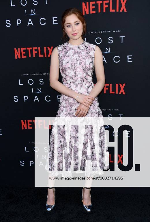 Hollywood, CA, U.S. - 09 April 2018 - Hollywood, California - Mina Sundwall. NETFLIX s Lost in Space Season 1 Premiere Event held at Arclight Hollywood Cinerama Dome. Photo Credit: AdMedia Hollywood U.S. - ZUMAa123 20180409_zaa_a123_068
