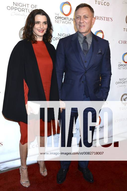 Rachel Weisz mit Gatte Daniel Craig bei der 11. Night of Opportunity Gala im Cipriani Wall Street. New York
