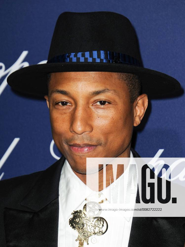 Pharrell Williams arriving at the Palm Springs International Film Festival Awards Gala in Palm Springs, California - Jan 2, 2017 - PSIFF Gala 2017, Palm Springs California United States Palm Springs Convention Center