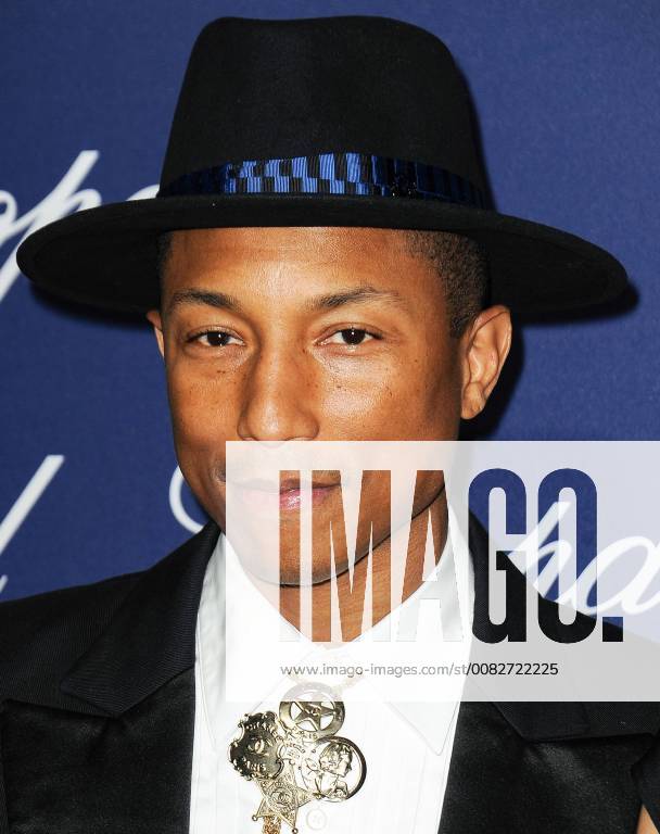 Pharrell Williams arriving at the Palm Springs International Film Festival Awards Gala in Palm Springs, California - Jan 2, 2017 - PSIFF Gala 2017, Palm Springs California United States Palm Springs Convention Center