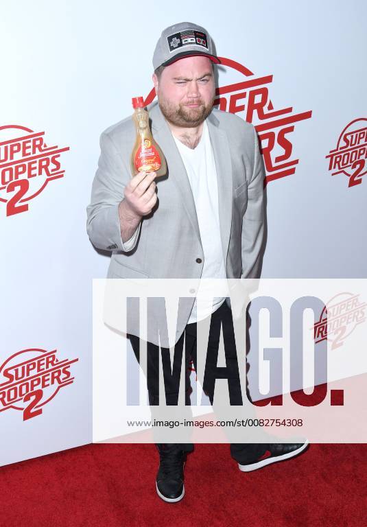 Hollywood, CA, U.S. - 11 April 2018 - Hollywood, California - Paul Hauser. Super Troopers 2 Los Angeles Premiere held at Arclight Hollywood. Photo Credit: AdMedia Hollywood U.S. - ZUMAa123 20180411_zaa_a123_099