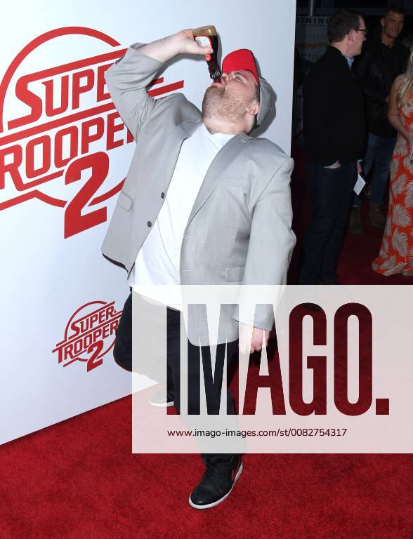 Hollywood, CA, U.S. - 11 April 2018 - Hollywood, California - Paul Hauser. Super Troopers 2 Los Angeles Premiere held at Arclight Hollywood. Photo Credit: AdMedia Hollywood U.S. - ZUMAa123 20180411_zaa_a123_111