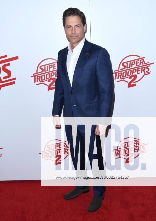 Hollywood, CA, U.S. - 11 April 2018 - Hollywood, California - Rob Lowe. Super Troopers 2 Los Angeles Premiere held at Arclight Hollywood. Photo Credit: AdMedia Hollywood U.S. - ZUMAa123 20180411_zaa_a123_135