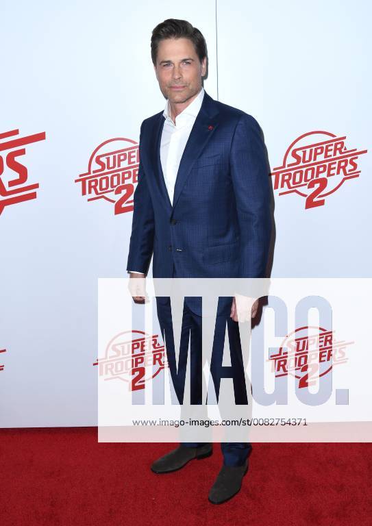 Hollywood, CA, U.S. - 11 April 2018 - Hollywood, California - Rob Lowe. Super Troopers 2 Los Angeles Premiere held at Arclight Hollywood. Photo Credit: AdMedia Hollywood U.S. - ZUMAa123 20180411_zaa_a123_148