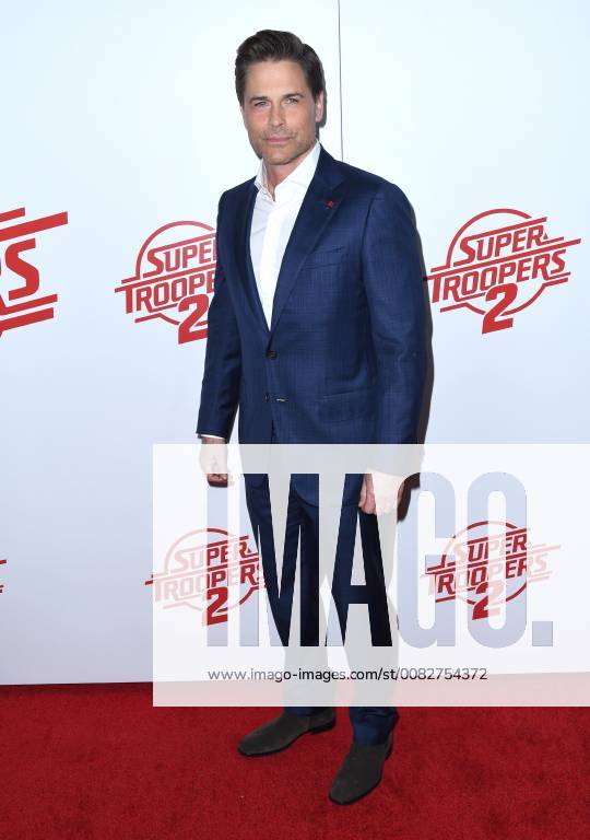 Hollywood, CA, U.S. - 11 April 2018 - Hollywood, California - Rob Lowe. Super Troopers 2 Los Angeles Premiere held at Arclight Hollywood. Photo Credit: AdMedia Hollywood U.S. - ZUMAa123 20180411_zaa_a123_149