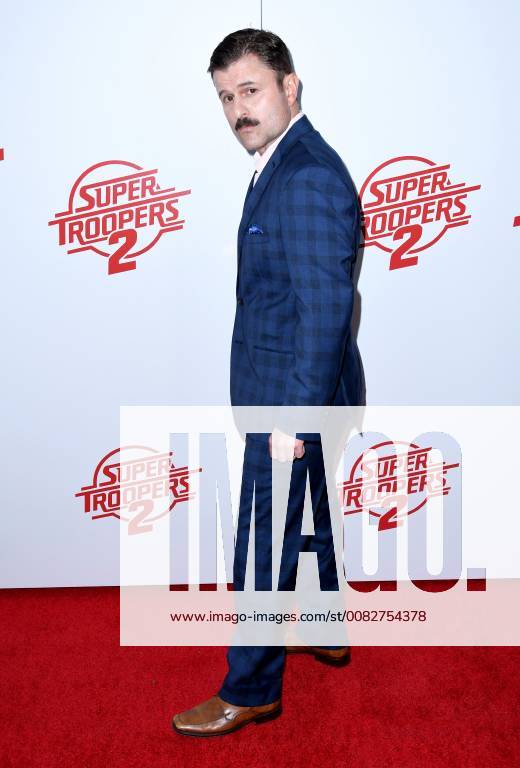 Hollywood, CA, U.S. - 11 April 2018 - Hollywood, California - Steve Lemme. Super Troopers 2 Los Angeles Premiere held at Arclight Hollywood. Photo Credit: AdMedia Hollywood U.S. - ZUMAa123 20180411_zaa_a123_153