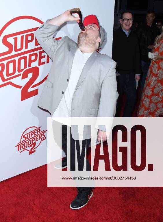 Hollywood, CA, U.S. - 11 April 2018 - Hollywood, California - Paul Hauser. Super Troopers 2 Los Angeles Premiere held at Arclight Hollywood. Photo Credit: AdMedia Hollywood U.S. - ZUMAa123 20180411_zaa_a123_182