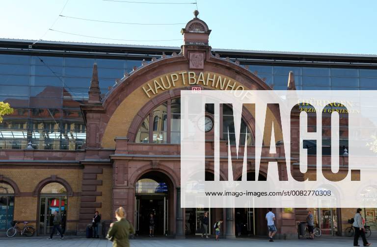 Hauptbahnhof Erfurt 29.08.17 , Erfurt, Hauptbahnhof Erfurt - Aussenansicht