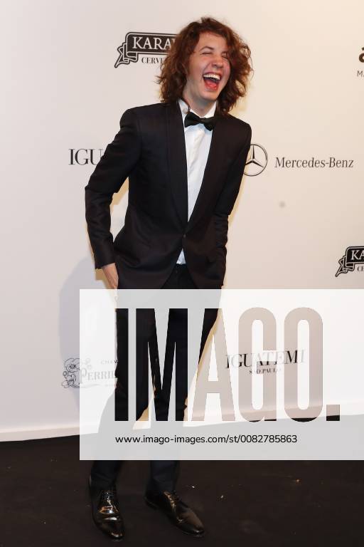Lucas Jagger son of British singer Mick Jagger and Brazilian model Luciana Gimenez attend the amfAR gala in Sao Paulo, Brazil, 13 April 2018. The amfAR gala in Sao Paulo !ACHTUNG: NUR REDAKTIONELLE NUTZUNG!