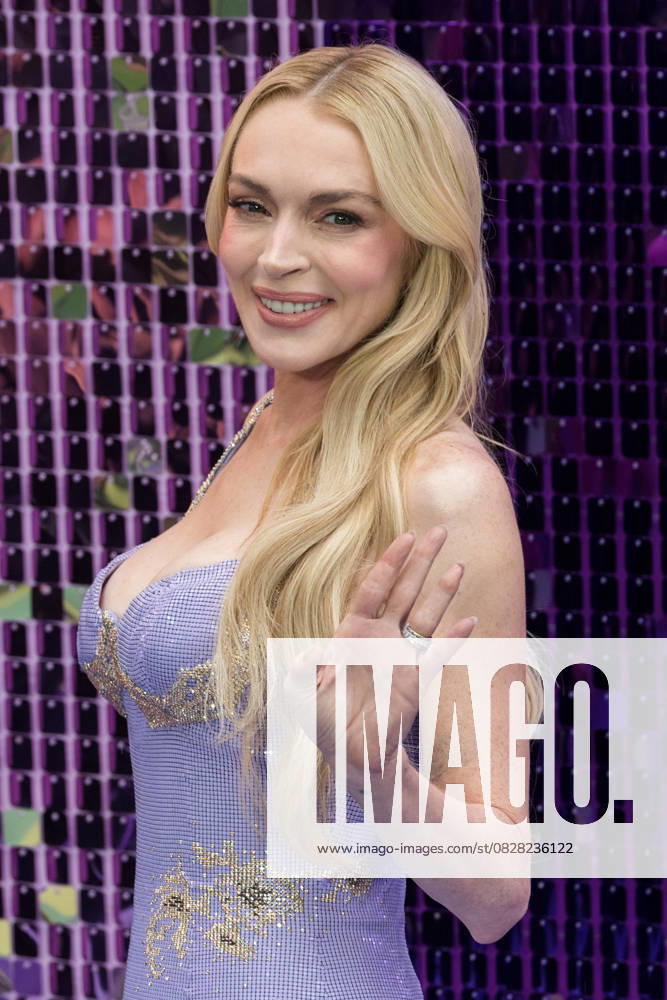 Freakier Friday UK Premiere in London LONDON, UNITED KINGDOM - JULY 31: Lindsay Lohan attends the UK premiere of Disney s Freakier Friday at Odeon Luxe in Leicester Square in London, United Kingdom on July 31, 2025. Wiktor Szymanowicz Anadolu London United Kingdom. Editorial use only. Please get in touch for any other usage.