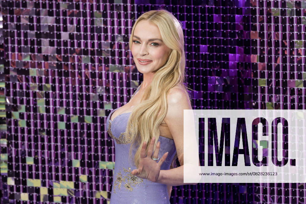 Freakier Friday UK Premiere in London LONDON, UNITED KINGDOM - JULY 31: Lindsay Lohan attends the UK premiere of Disney s Freakier Friday at Odeon Luxe in Leicester Square in London, United Kingdom on July 31, 2025. Wiktor Szymanowicz Anadolu London United Kingdom. Editorial use only. Please get in touch for any other usage.