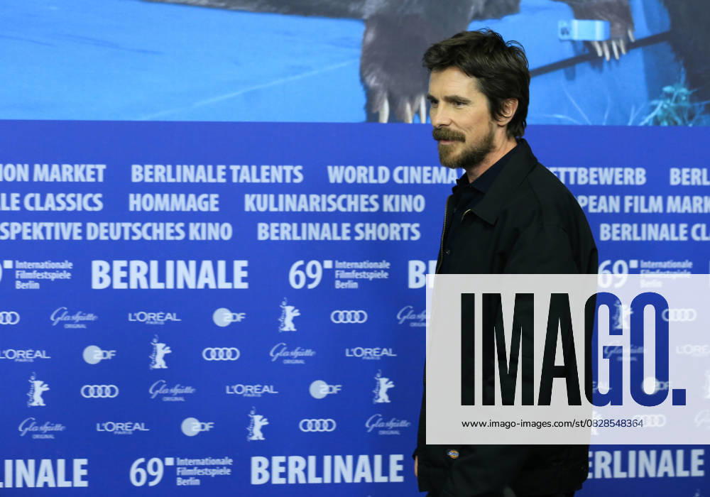 English American actor Christian Bale s birthday - Archive BERLIN, GERMANY - (ARCHIVE): A file photo dated on February 11, 2019 shows actor Christian Bale attends the press conference of the movie Vice within the 69th Berlinale International Film Festival in Berlin, Germany. Berlin Germany. Editorial use only. Please get in touch for any other usage.