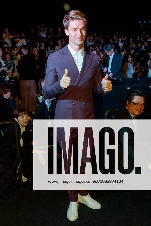 American actor Patrick Schwarzenegger attends the Japan premiere for the film Midnight Sun on April 19, 2018, Tokyo, Japan. Arnold Schwarzenegger s son visited Japan to promote his romantic movie Midnight Sun, which will be released in Japan on May 11. (gxta_patricks029)