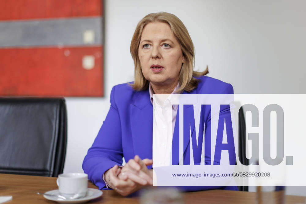 Baerbel Bas (SPD), Bundesministerin fuer Arbeit und Soziales, aufgenommen im Rahmen eines Interviews in Berlin, 31.07.2025. Berlin Deutschland