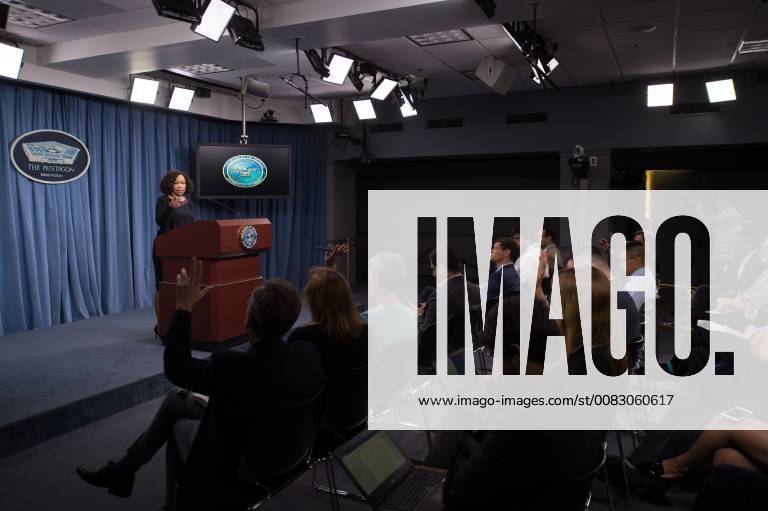 Washington, District of Columbia, U.S. - The United States has protested to China after repeated instances of lasers interfering with U.S. military aircraft landing in Djibouti, chief Pentagon spokesperson DANA WHITE said here today. Chief Pentagon spokesperson Dana W. White conducts a news conference at the Pentagon. In her weekly news conference, White confirmed that two Air Force crewmen were slightly injured in one incident. Washington U.S. - ZUMAz03_ 20180503_sha_z03_323