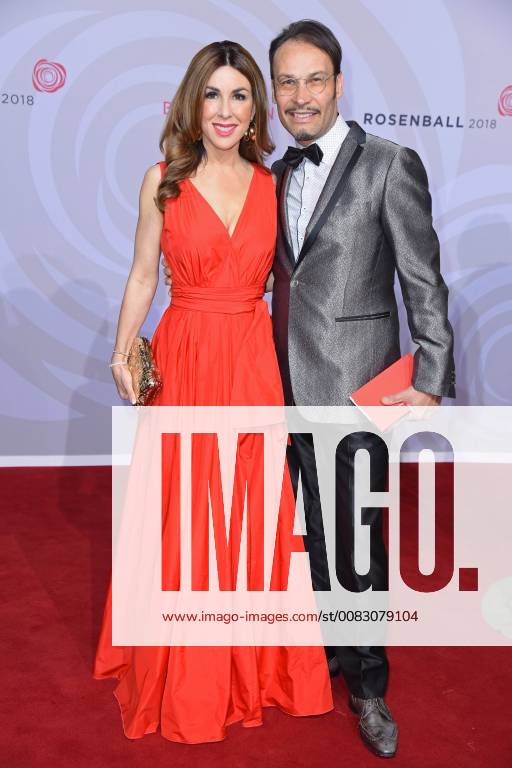 Judith Williams mit Ehemann Alexander-Klaus Stecher Rosenball 2018 im Hotel Intercontinental in Berlin am 05.05.2018