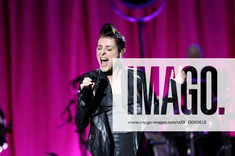 Lisa Stansfield bei einem Konzert im Friedrichstadt-Palast in Berlin, 6. Mai 2018. Lisa Stansfield Konzert in Berlin