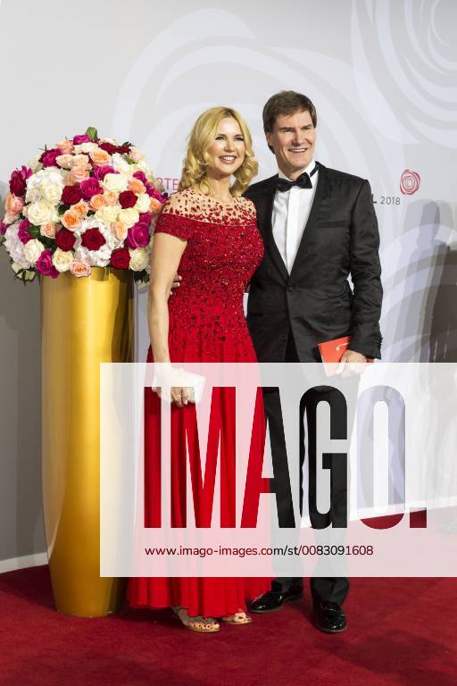 Veronica Ferres mit Ehemann Carsten Maschmeyer nehmen teil an der Rosenball Charity-Veranstaltung im Hotel Intercontinetal am 05.05.2018 in Berlin