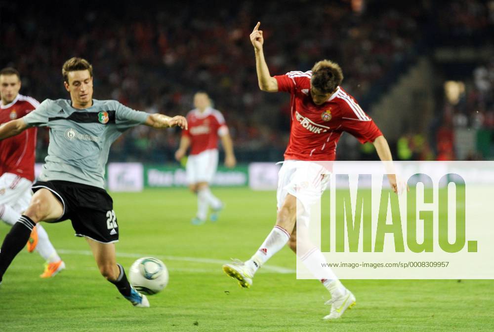 Champions League Qualifikation - Wisla Krakow - PFC Litex Lovech - Tor von MAOR MELIKSON - 20110803LUK022 o0 Fussball