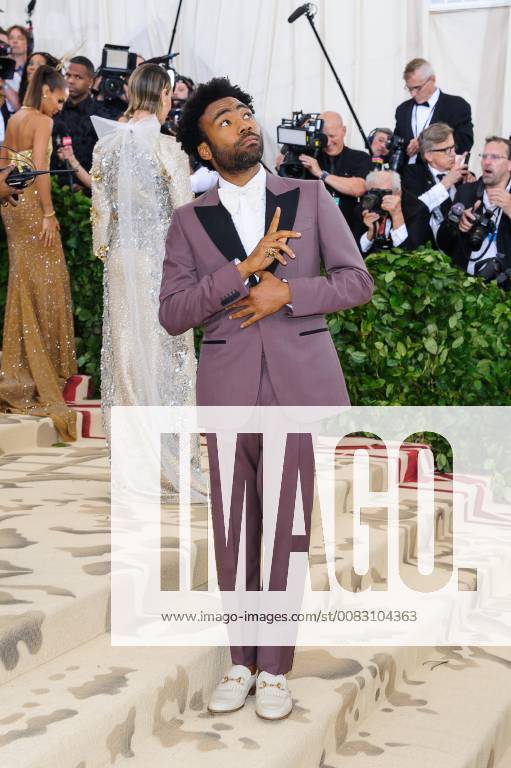 New York, NY, U.S. - 07 May 2018 - New York, New York - Donald Glover. 2018 Metropolitan Museum of Art Costume Institute Gala: Heavenly Bodies: Fashion and the Catholic Imagination. Photo Credit: Christopher Smith AdMedia New York U.S. - ZUMAa123 20180507_zaa_a123_163