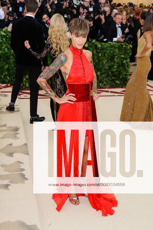 New York, NY, U.S. - 07 May 2018 - New York, New York - Ruby Rose. 2018 Metropolitan Museum of Art Costume Institute Gala: Heavenly Bodies: Fashion and the Catholic Imagination. Photo Credit: Christopher Smith AdMedia New York U.S. - ZUMAa123 20180507_zaa_a123_194