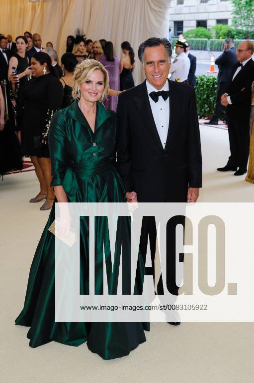 New York, NY, U.S. - 07 May 2018 - New York, New York - Ann Romney, Mitt Romney. 2018 Metropolitan Museum of Art Costume Institute Gala: Heavenly Bodies: Fashion and the Catholic Imagination. Photo Credit: Christopher Smith AdMedia New York U.S. - ZUMAa123 20180507_zaa_a123_307
