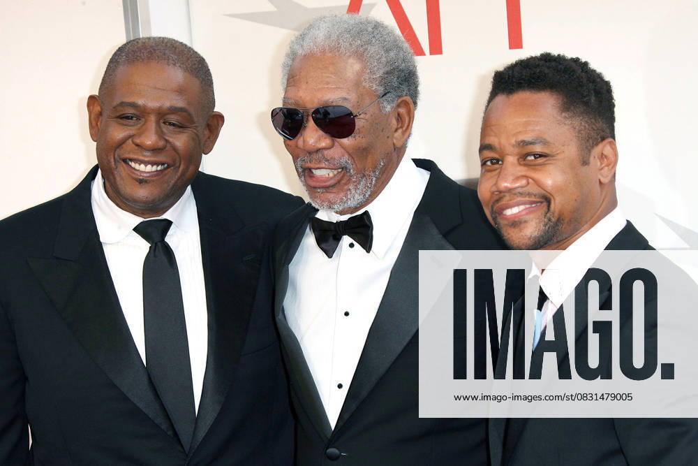 Forest Whitaker, Morgan Freeman and Cuba Gooding Jr. 2011 TV Land Presents: AFI Life Achievement Award Honoring Morgan Freeman held at Sony Studios Los Angeles, California - 09.06.11 , Los Angeles, California, United States WENN 3385929