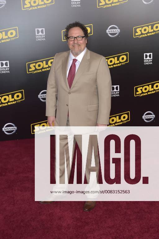 John Favreau bei der Weltpremiere des Kinofilms Solo: A Star Wars Story im El Capitan Theater. Los Angeles
