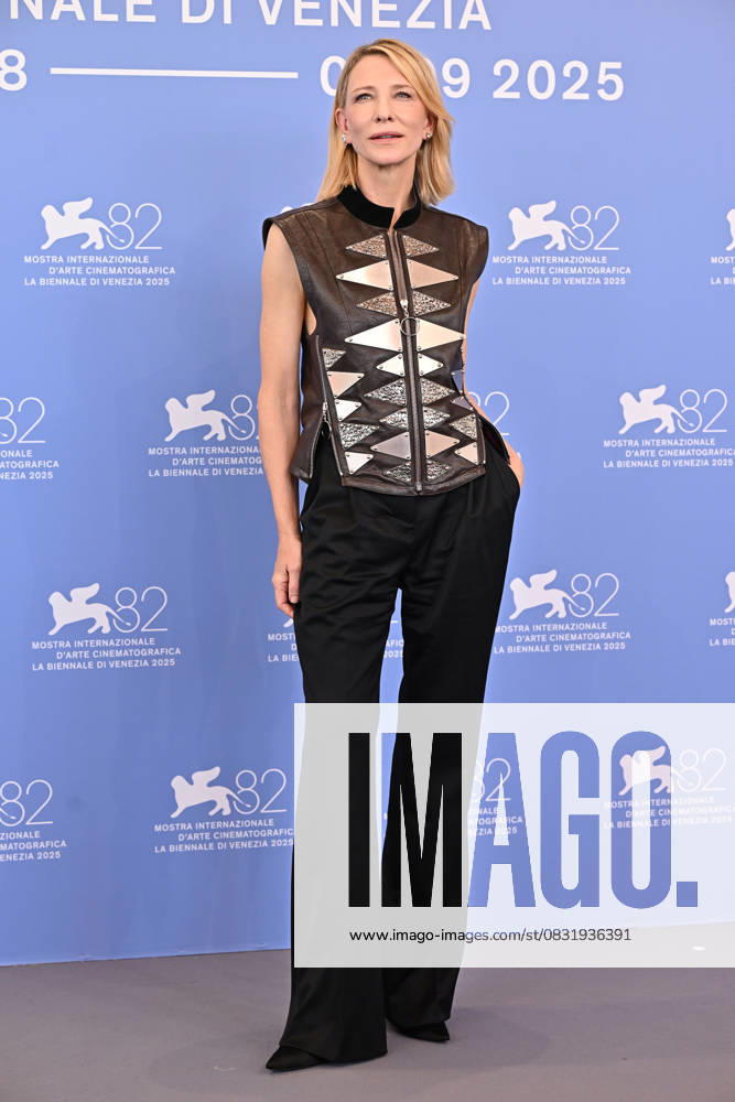 82nd Film Festival, photocall of the film Father mother sister brother Venice Biennale, 82nd Venice International Film Festival. Photocall for the film Father, Mother, Sister, Brother. In the photo Cate Blanchett . venice, Italy 31 August 2025, Credit:Maria Laura Antonelli Avalon Italy, Venice