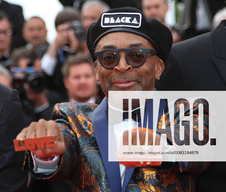Entertainment Bilder der Woche KW20 Spike Lee arrives on the red carpet before the screening of the film Blackkklansman at the 71st annual Cannes International Film Festival in Cannes, France on May 14, 2018. PAR20180514068 DAVIDxSILPA