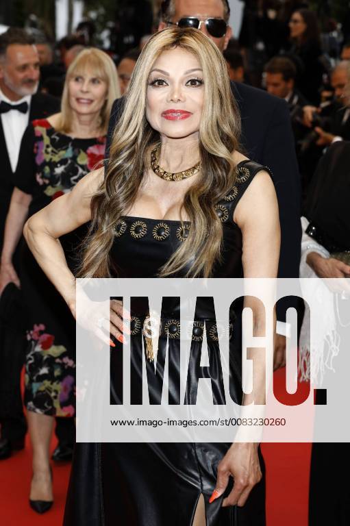 La Toya Jackson attending the Burning Beoning premiere during the 71st Cannes Film Festival at the Palais des Festivals on May 16, 2018 in Cannes, France