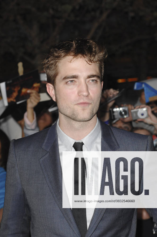 Robert Pattinson The Twilight Saga: Breaking Dawn - Part 1 World Premiere held at Nokia Theatre L.A. Live Los Angeles, California - 14.11.11, CA, United States WENN 3611038