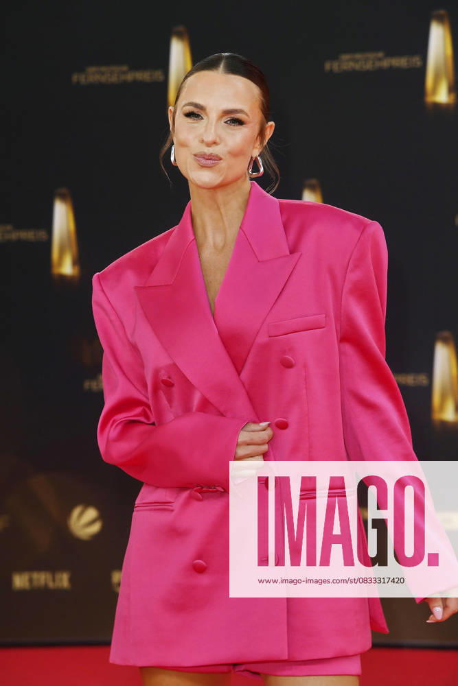 Laura Wontorra bei der Verleihung vom Deutschen Fernsehpreis am 10.09.2025 in Koeln Deutscher Fernsehpreis Verleihung 2025 in Koeln