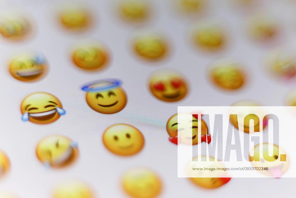 Apple IOS Icons Photo Illustrations Emojis displayed on a phone screen are seen in this illustration photo taken in Krakow, Poland on September 14, 2025. Krakow Poland