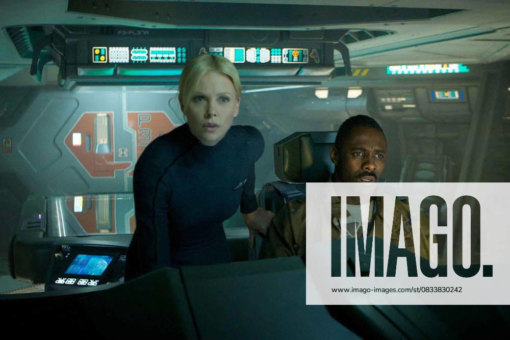 Archival Movie Set Stills June 15, 2012 - No Merchandising. Editorial Use Only. No Book Cover Usage....Charlize Theron, Idris Elba..Prometheus - 2012.