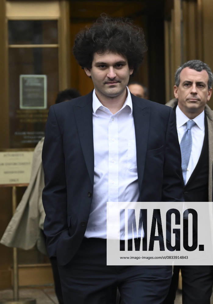 FTX crypto CEO Sam Bankman-Fried pleads not guilty NEW YORK, US - JANUARY 03: Sam Bankman-Fried leaves the court in New York, on January 03, 2023. New York United States. Editorial use only. Please get in touch for any other usage.