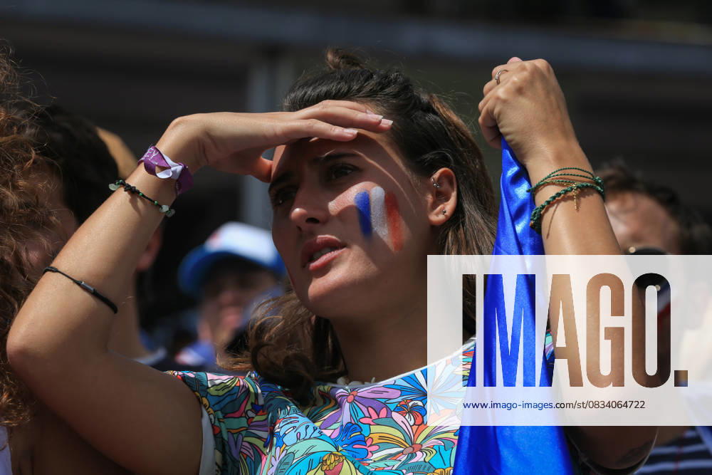 Argentina v France: Final - FIFA World Cup Qatar 2022 BOGOTA, COLOMBIA - DECEMBER 18: Fans supporting Argentina, and France gather to follow the FIFA World Cup 2022 Final at Nemesio Camacho El Campin Stadium in Bogota, Colombia on December 18, 2022. Colombia World. Editorial use only. Please get in touch for any other usage.