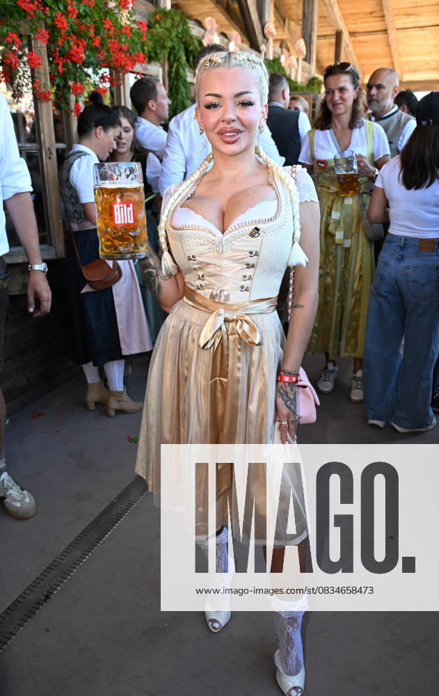 Katja Krasavice Käfer-Zelt Oktoberfest Wiesn München 20. September 2025 Tracht, Dirndl