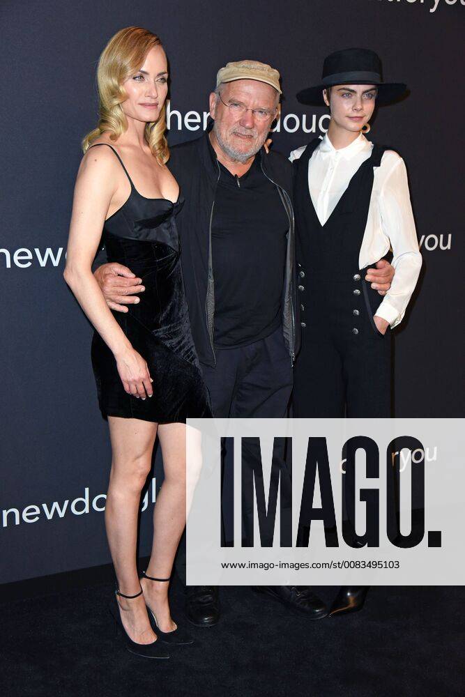 Amber Valletta, Peter Lindbergh, Cara Delevingne beim The New Douglas Kampagnen-Event im e-Werk in Berlin am 30.05.2018