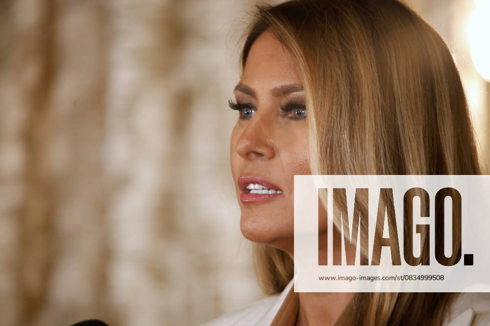 First Lady Melania Trump speaks during an event tittle Forms Fostering the Future Together: A Global Coalition First Lady of the United States Melania Trump speaks during an event titled Ways to Foster the Future Together: A Global Coalition at the Plaza Hotel in Manhattan, United States, on September 23, 2025. The event takes place in parallel with the United Nations General Assembly in New York, United States, on September 23, 2025. NEW YORK United States