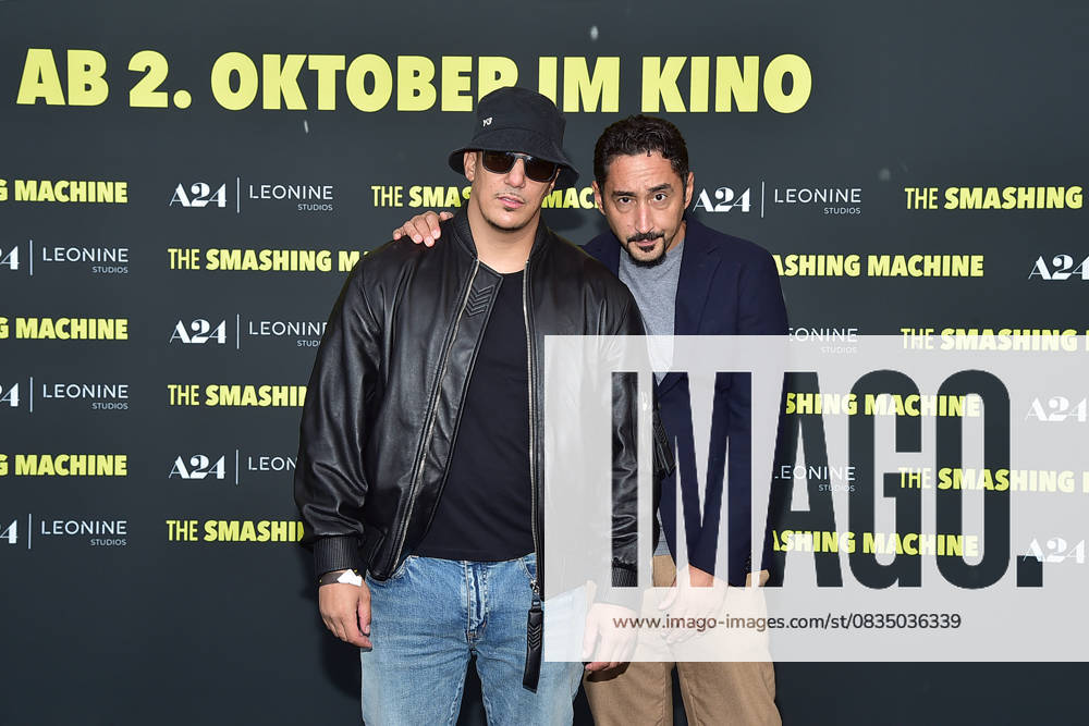 Deutschlandpremiere von THE SMASHING MACHINE Deutschlandpremiere von THE SMASHING MACHINE Ankunft zur Deutschlandpremiere von THE SMASHING MACHINE Farid Bang und Eko Fresh in Berlin am