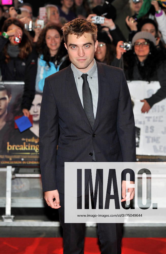 Robert Pattinson The Twilight Saga: Breaking Dawn 2 European Premiere held at the Empire, Leicester Square - Arrivals. London, England - 14.11.12, London, United Kingdom WENN 4175420