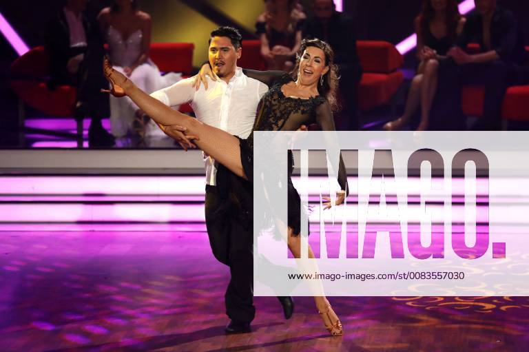 Judith Williams und Erich Klann im Halbfinale der 11. Staffel der RTL-Tanzshow Let s Dance im MMC Coloneum. Köln