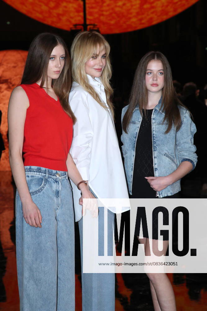 Sunday Rose Kidman Urban, Nicole Kidman et Faith Margaret Kidman Urban Celebrities at the Chanel Fashion show, as part of Paris Fashion Week, Womenswear Spring Summer 2026, on October 06, 2025 in Paris, France Bertrand Rindoff Bestimage Celebrities at the Chanel Fashion show, as part of Paris Fashion Week, Womenswear Spring Summer 2026, on October 06, 2025 in Paris, France Paris France