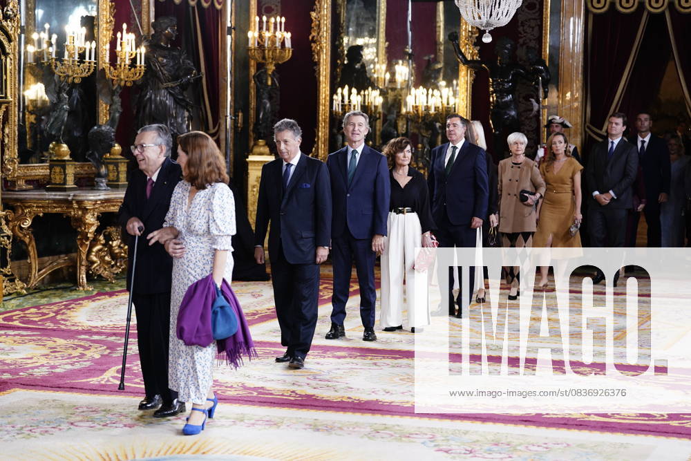 The King and Queen, the Princess of Asturias and the Infanta Sofia preside over a reception at the Royal Palace for the National Day of the National Holiday King Felipe and Queen Letizia, Princess Leonor and Infanta Sofia during the reception on the occasion of the National Holiday, at the Royal Palace, on October 12, 2025, in Madrid Spain The event is presided over by the King and Queen, the Princess of Asturias and the Infanta Sofia after the solemn act of homage to the National Flag and the military parade that has been held in the Plaza de Cánovas del Castillo The commemoration of the National Day aims to solemnly recall moments of collective history that are part of the common historical, cultural and social heritage, assumed as such