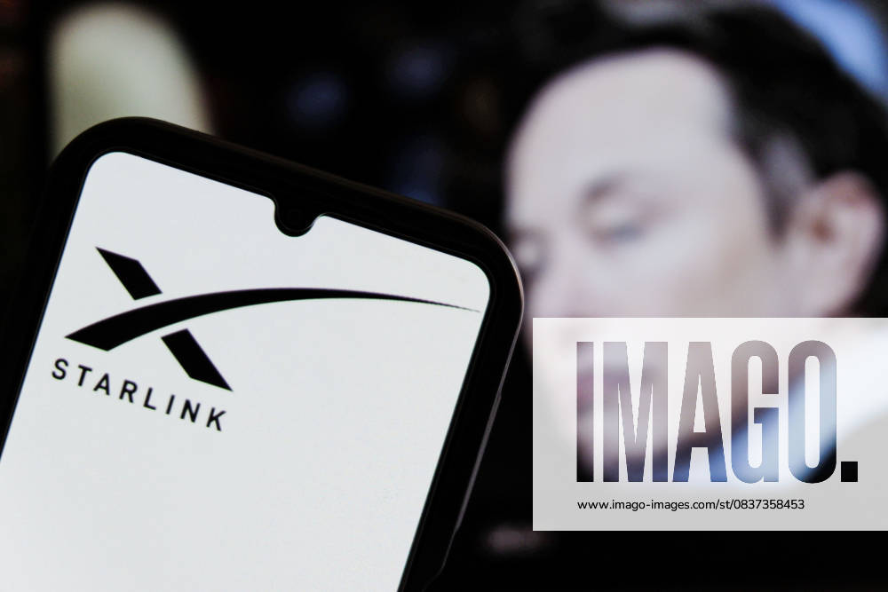 In this photo illustration, Starlink logo is displayed on a smartphone. Bandung Indonesia - ZUMAs281 20251016_zip_s281_025