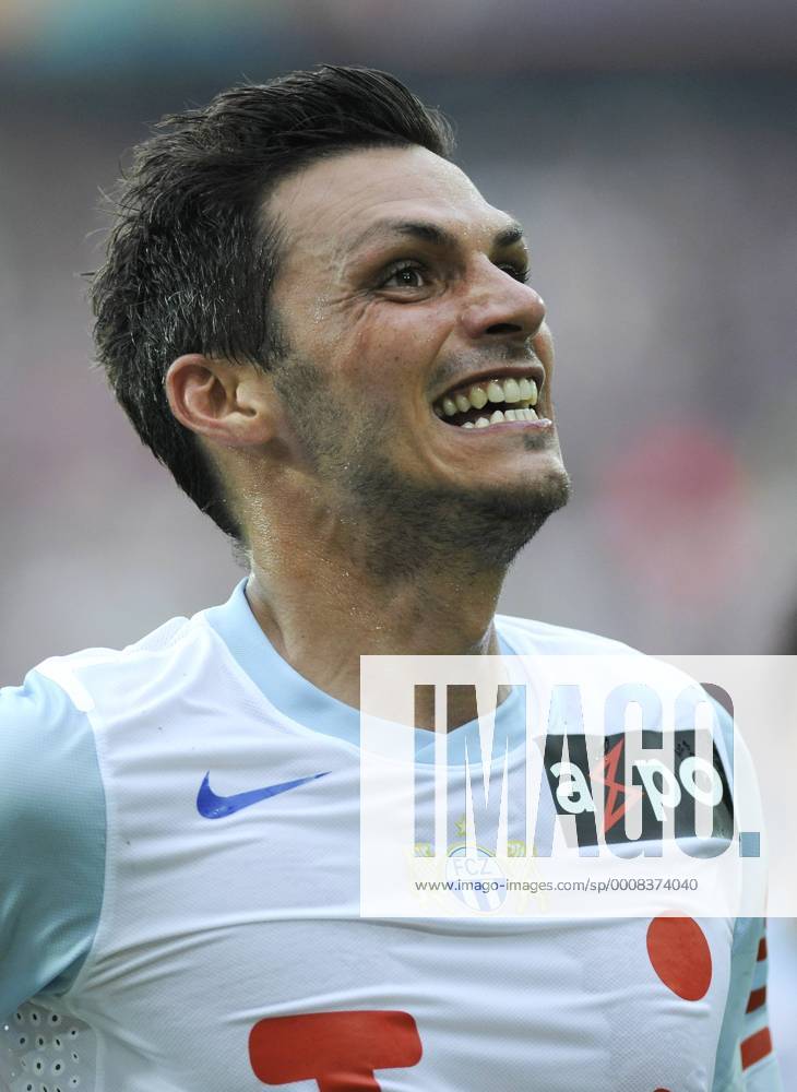 Mathieu Beda, FCZ, jubelt beim 1:1, FC Basel - FC Zürich, Super League, Fussball